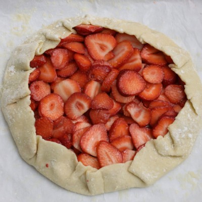 The Best Strawberry Galette 21