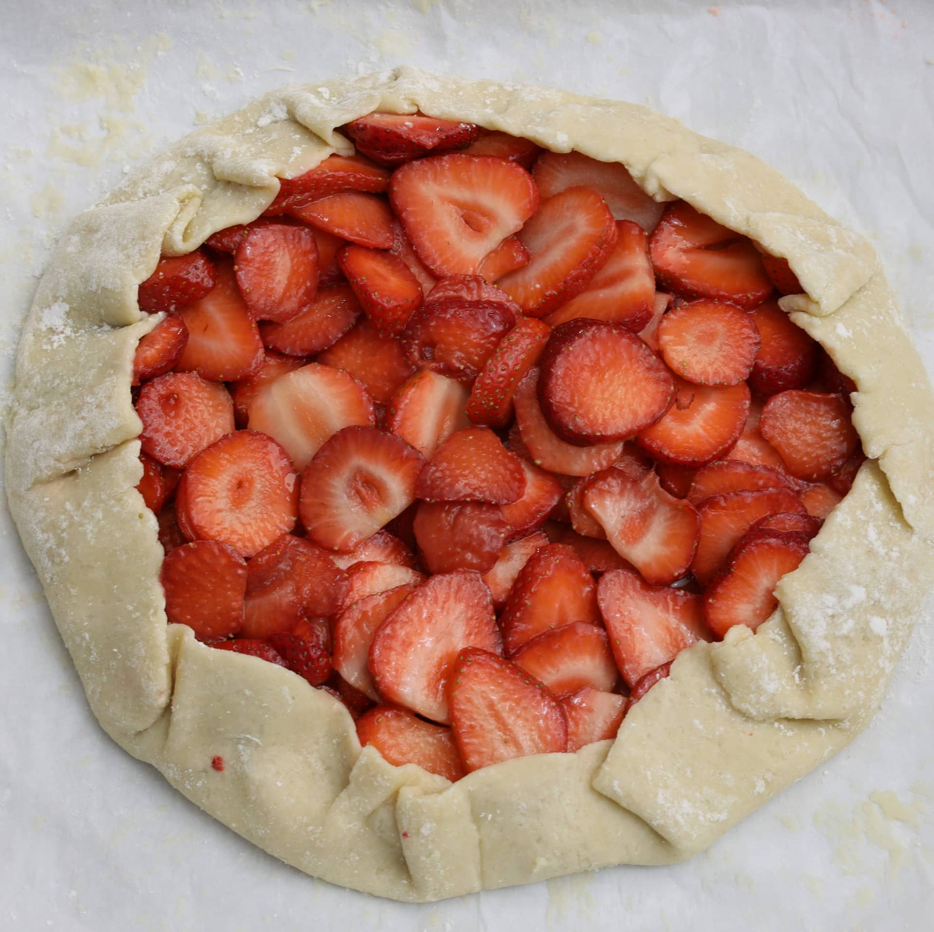 Easy Strawberry Galette 23 The Best Strawberry Galette 21