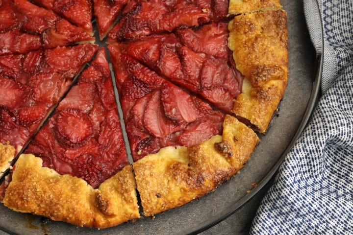 The Best Strawberry Galette 5