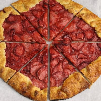 The Best Strawberry Galette 6