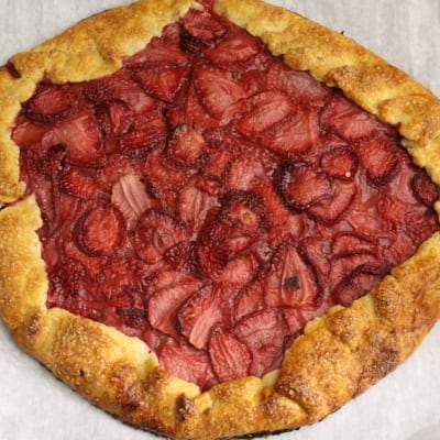The Best Strawberry Galette 7