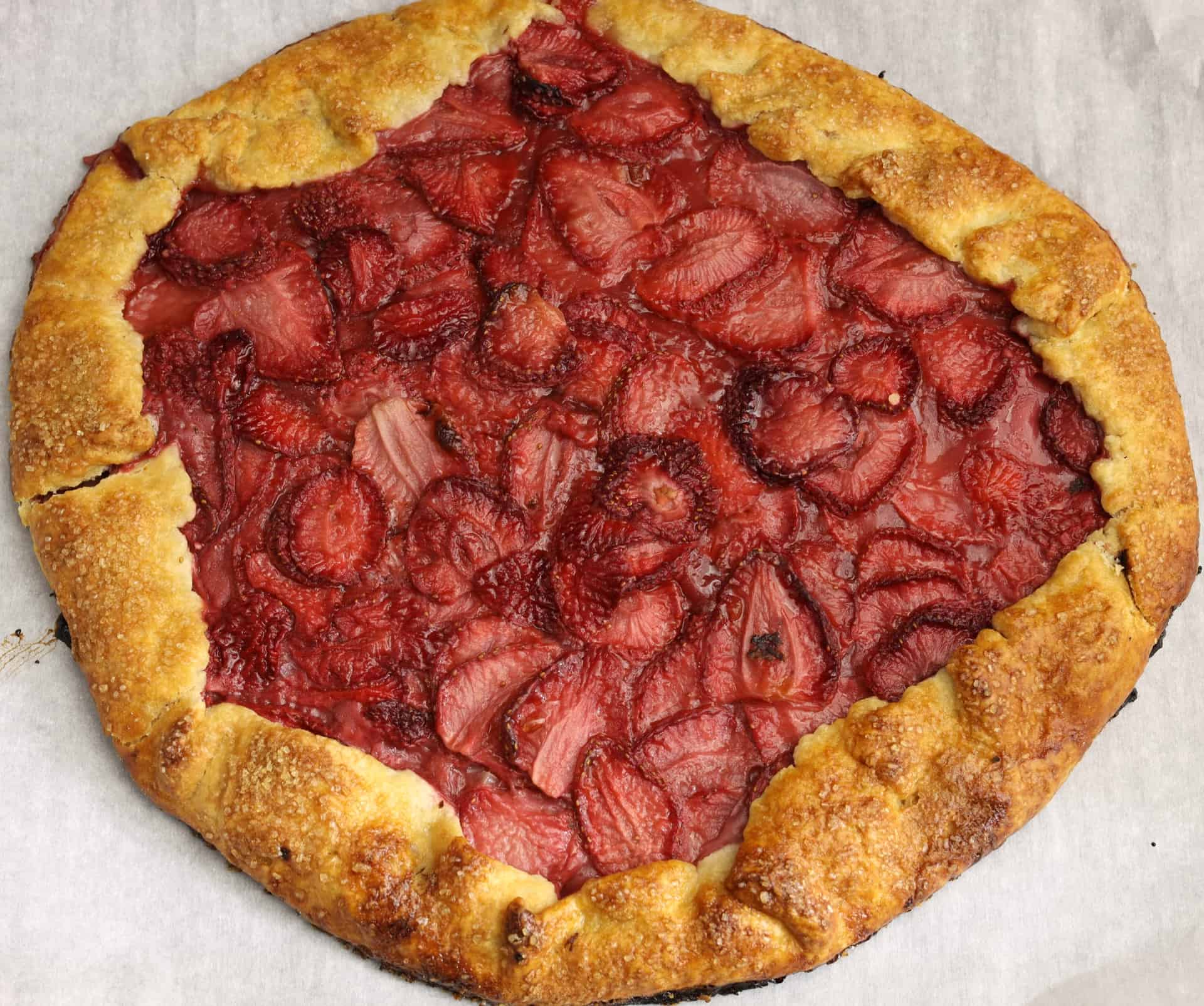 Easy Strawberry Galette 26 The Best Strawberry Galette 7