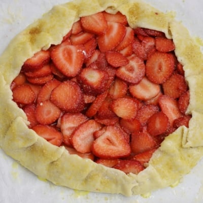 The Best Strawberry Galette 8