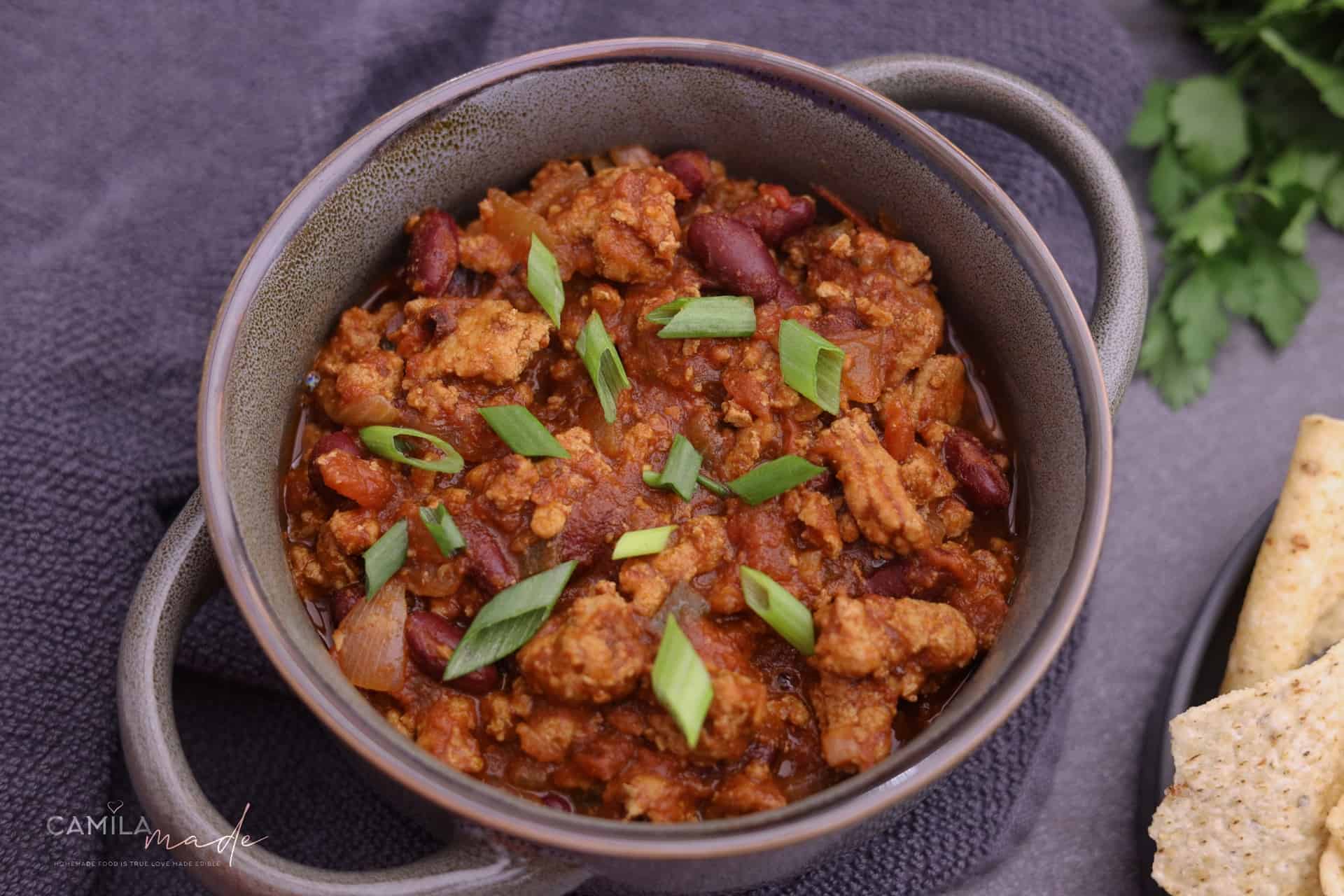 How to Make The Best Turkey Chili - Camila Made
