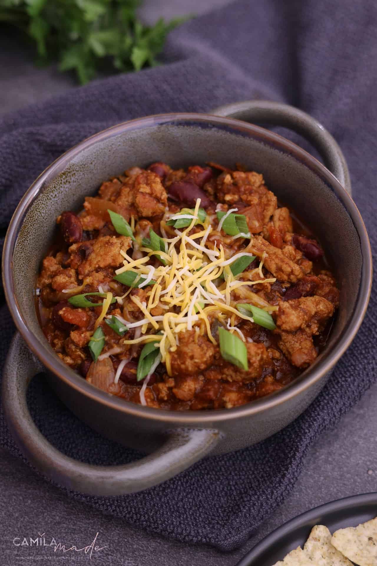 How to Make The Best Turkey Chili - Camila Made