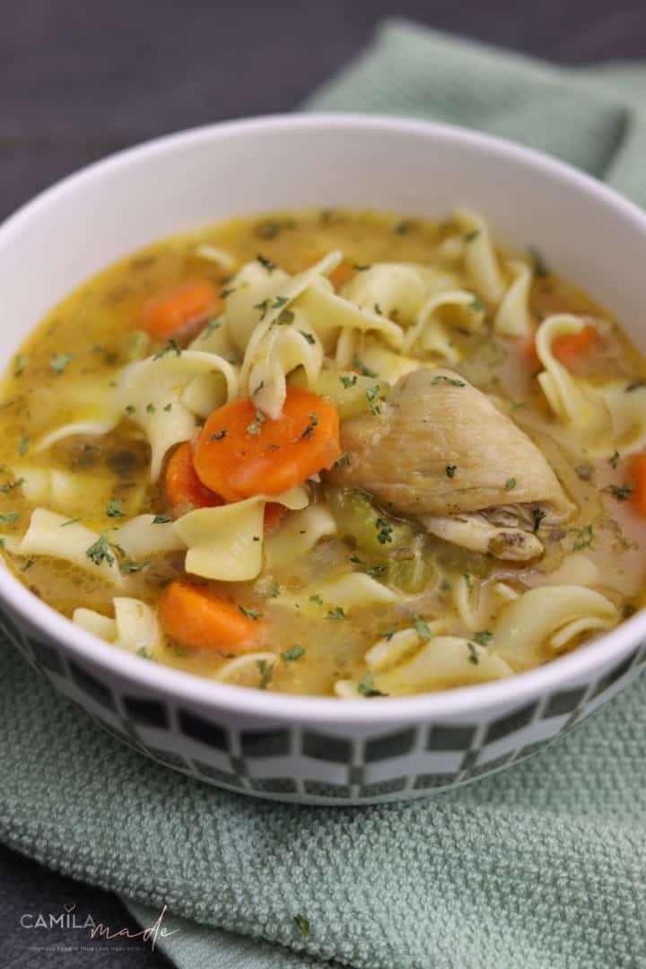 The Best Chicken Noodles Soup
