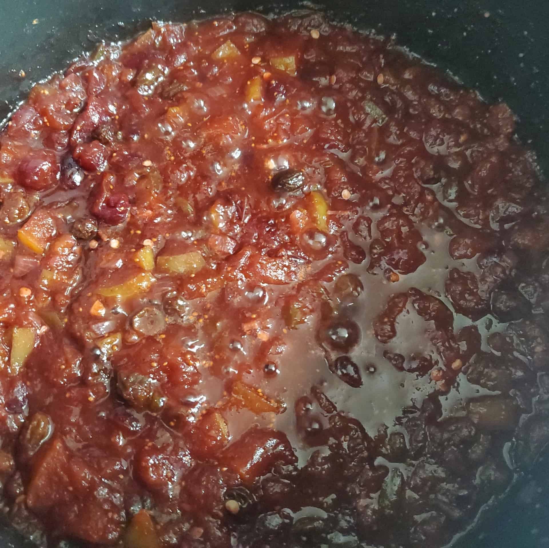 The Best Cranberry Chutney 2