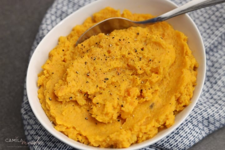 The Best Maple Mashed Sweet Potatoes 1