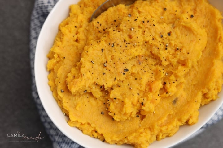 The Best Maple Mashed Sweet Potatoes 3