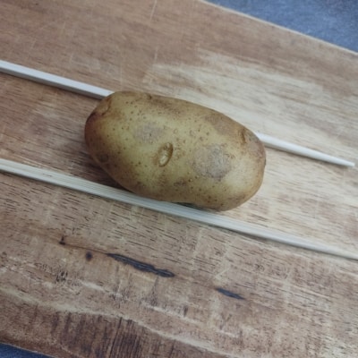 Cheesy Hasselback Potatoes 11