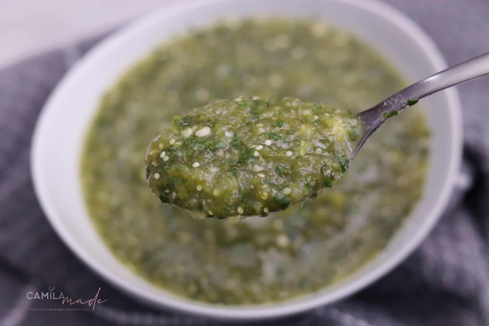 The Best Tomatillo Sauce