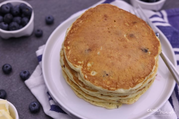 The Best Blueberry Pancakes 2