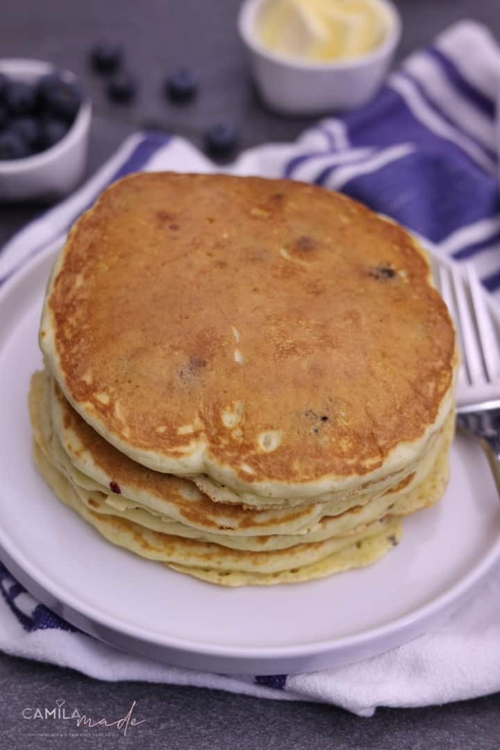 The Best Blueberry Pancakes 4