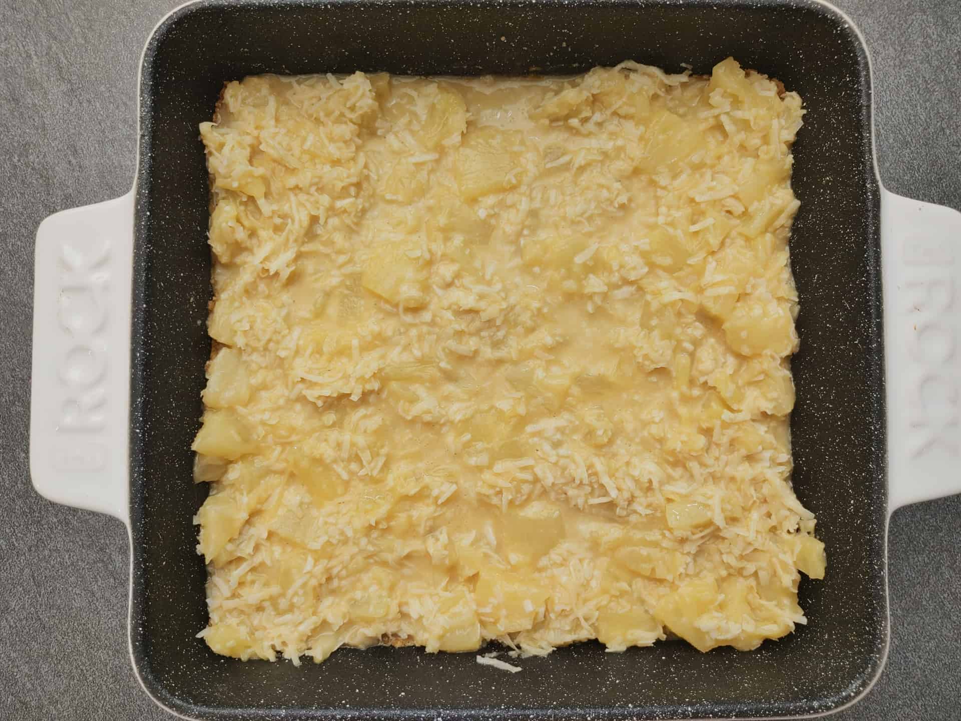 Coconut Pineapple Bars