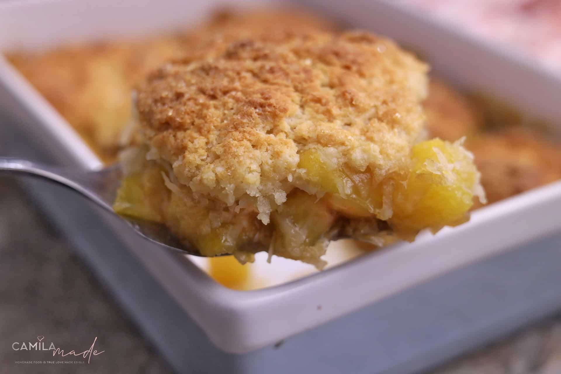 Pineapple Cobbler