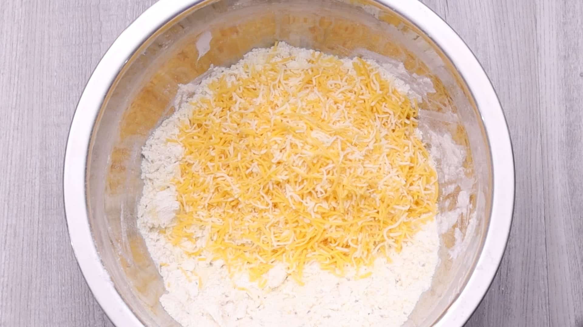 Mezclar con el queso