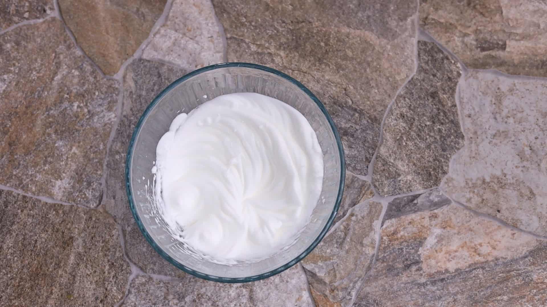 whip egg white