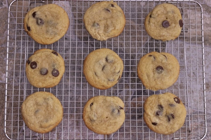 Soft Chocolate Chip Cookies 7