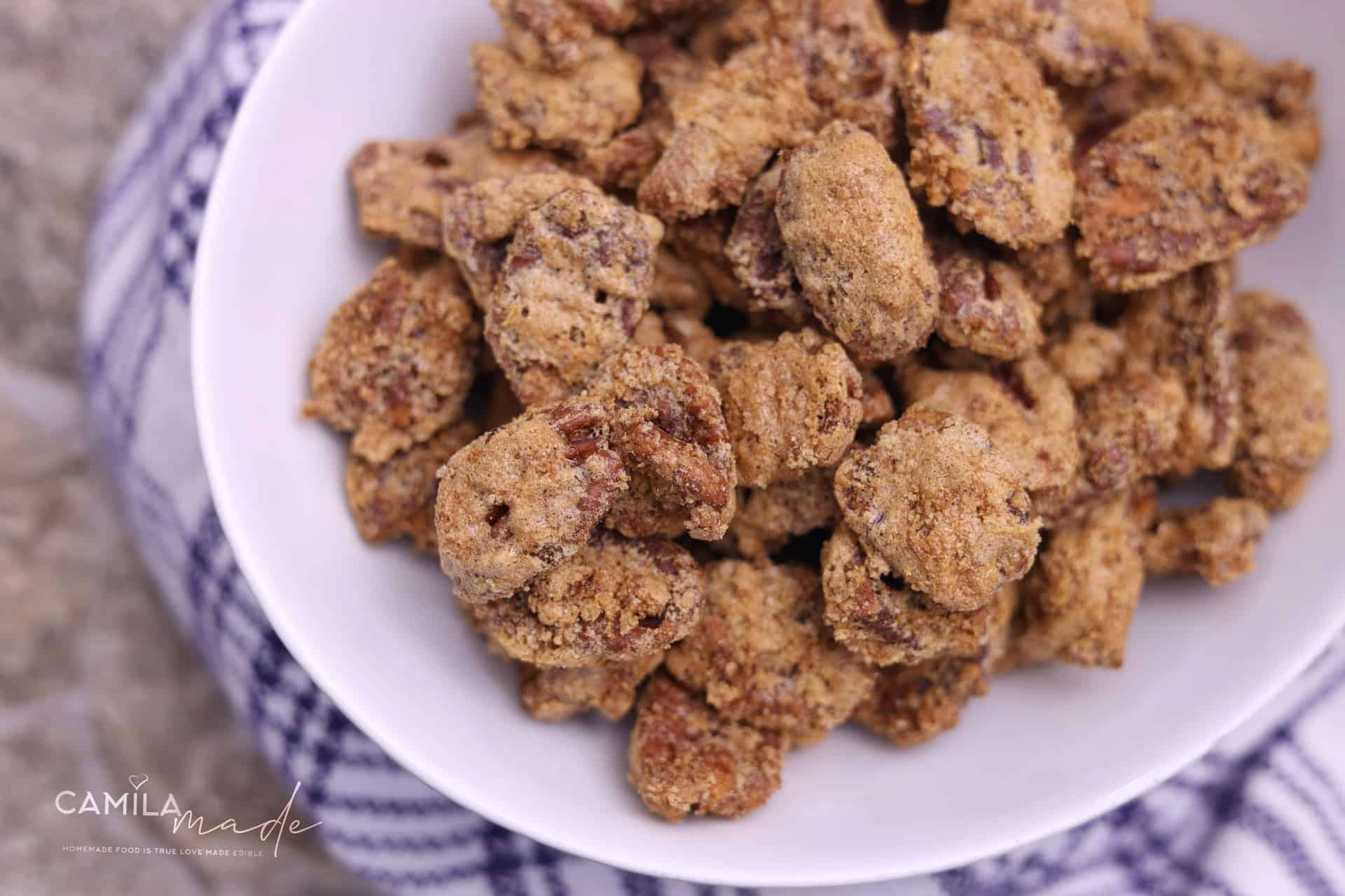 Easy Candied Pecans