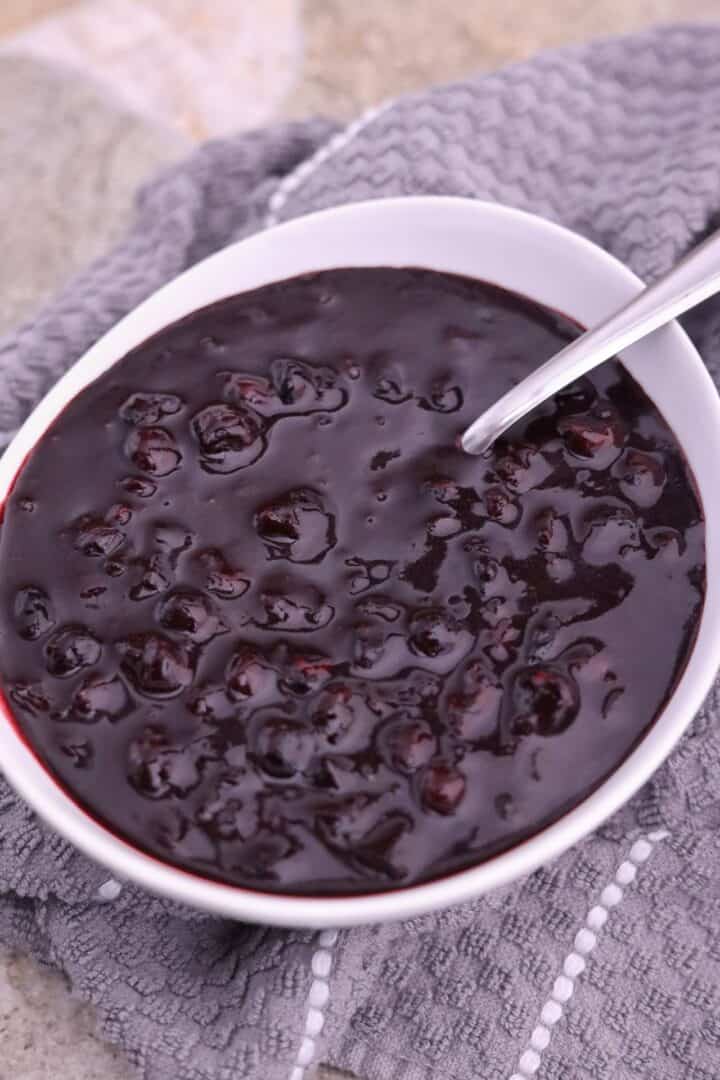 The Easiest Blueberry Sauce