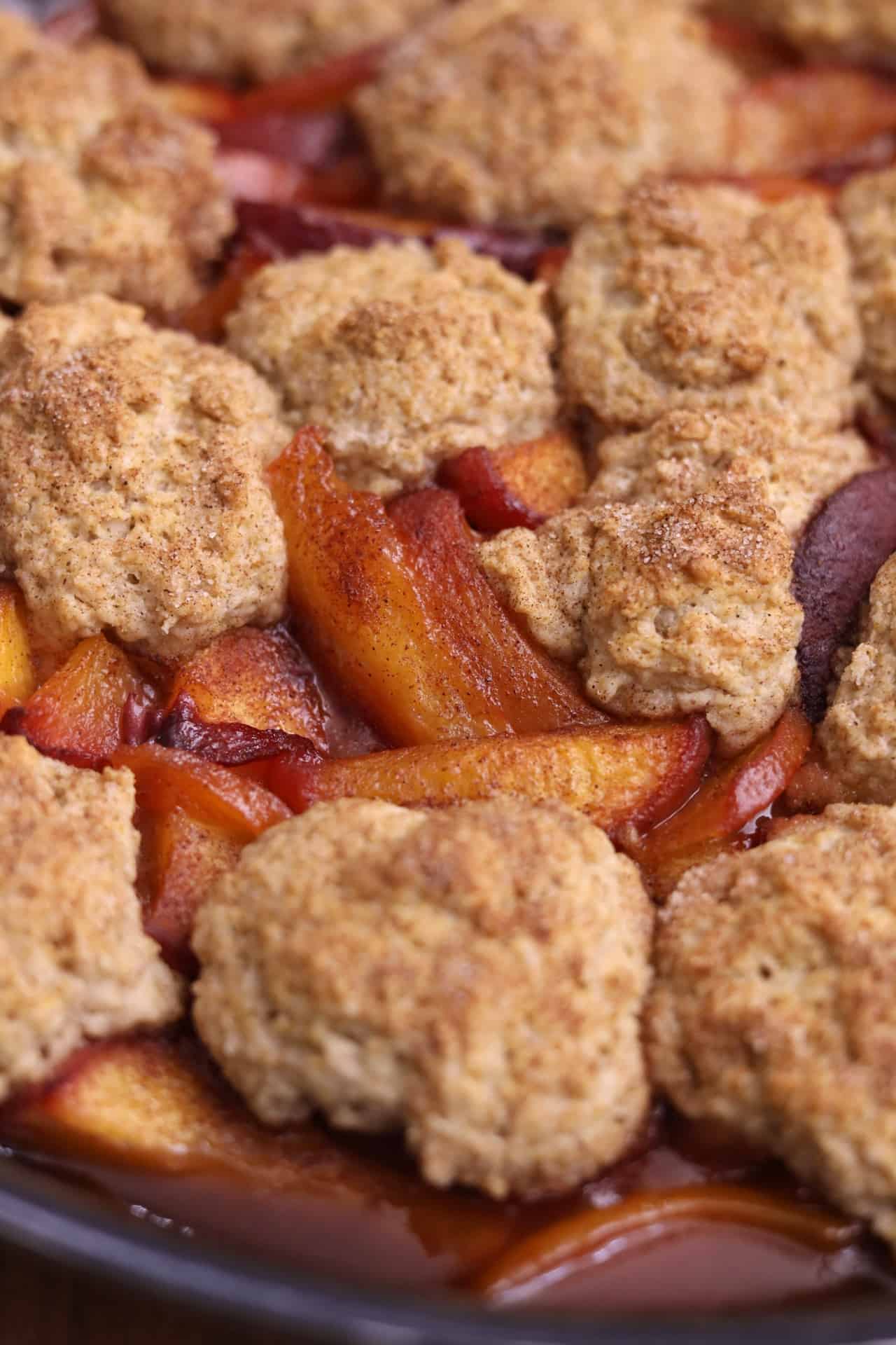 Skillet Peach Cobbler