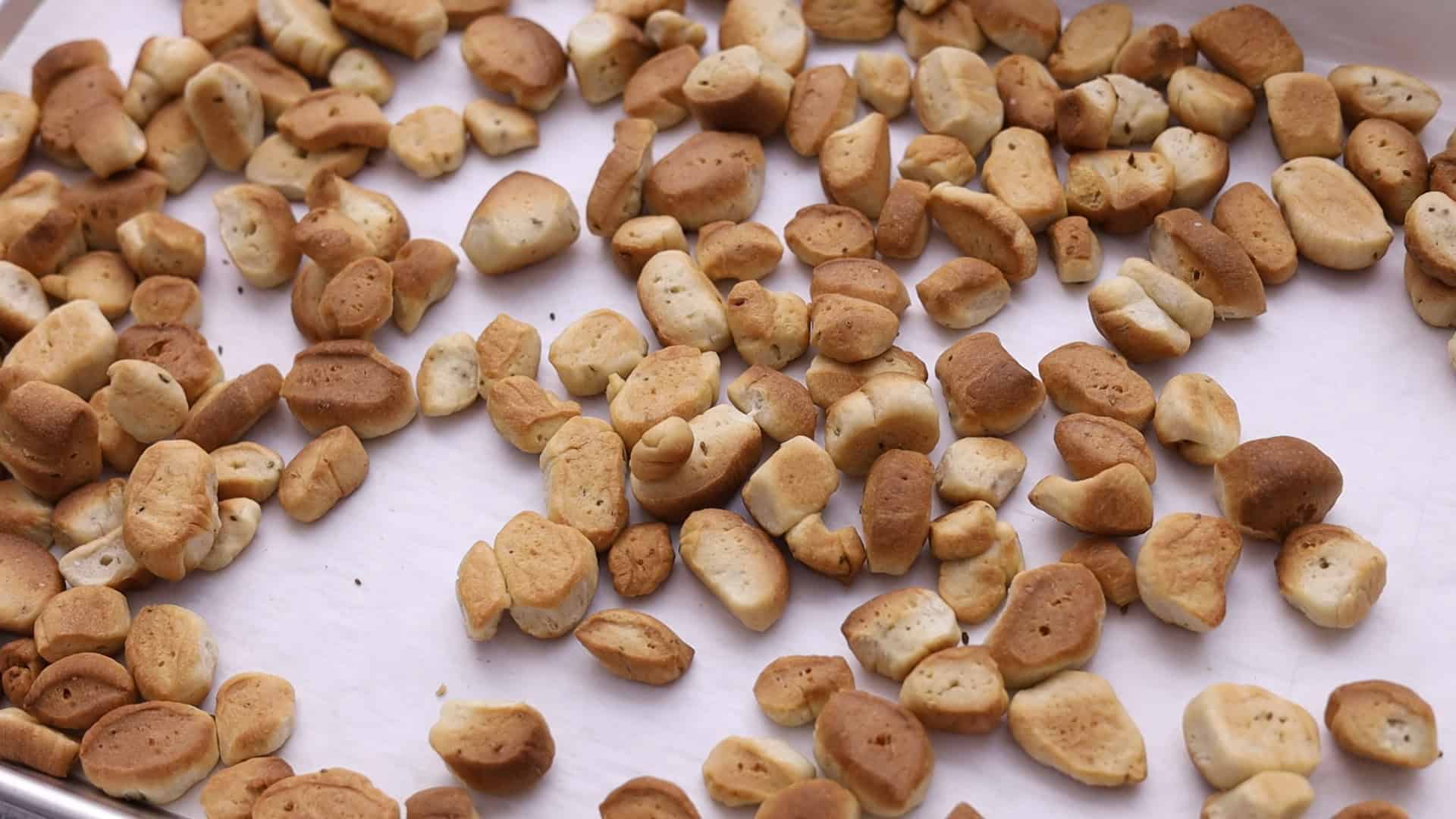 Bake for 15 to 20 minutes, switching pans halfway, until golden brown.