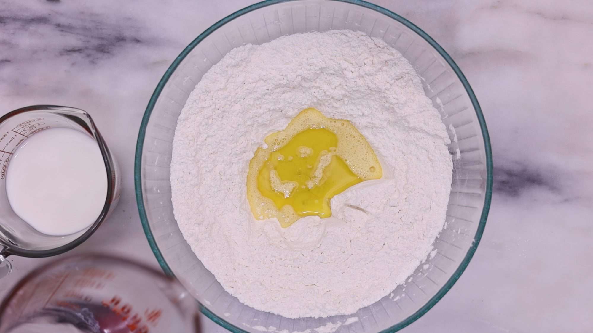 whisk together the flour