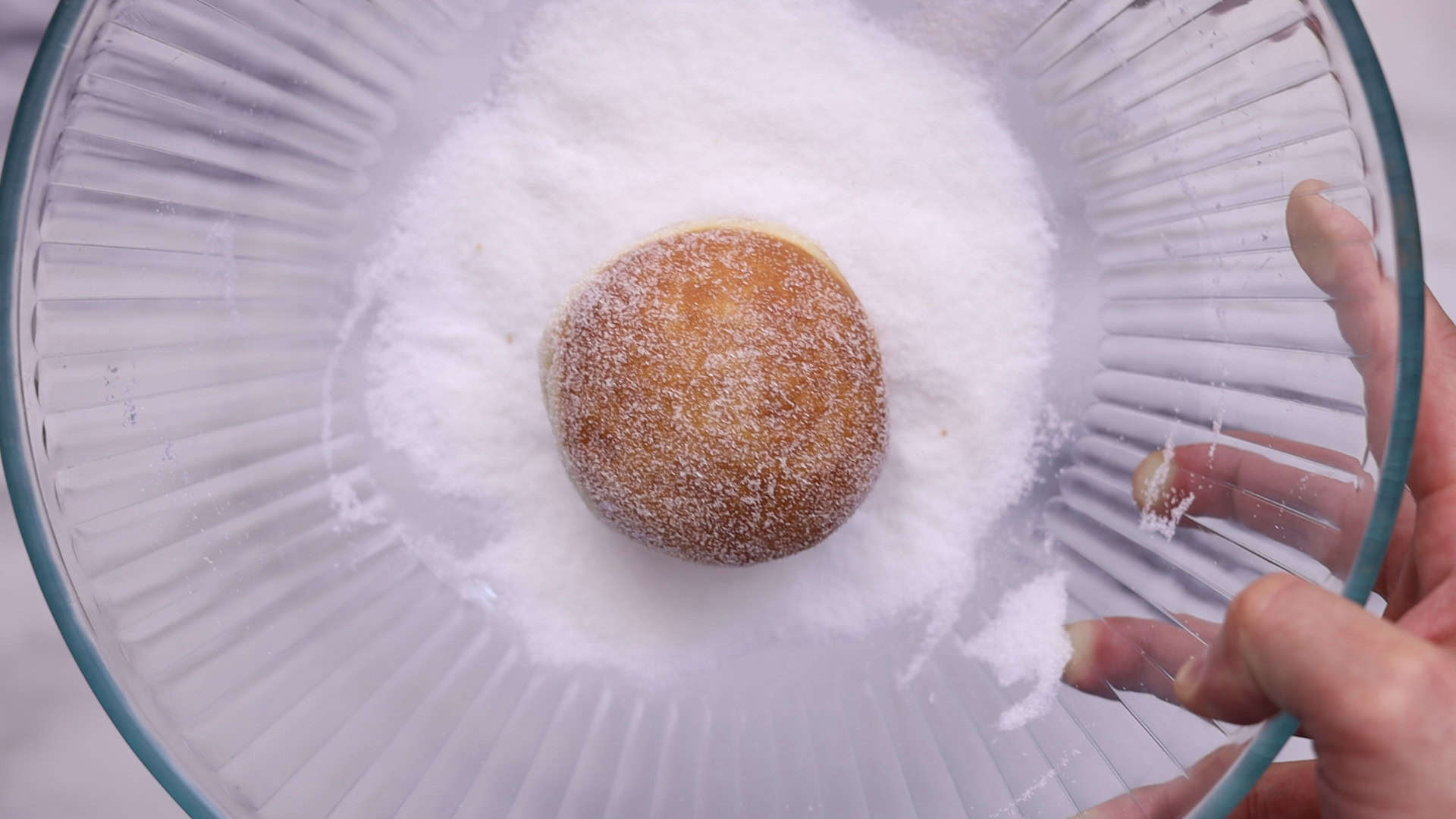 sugar the dough