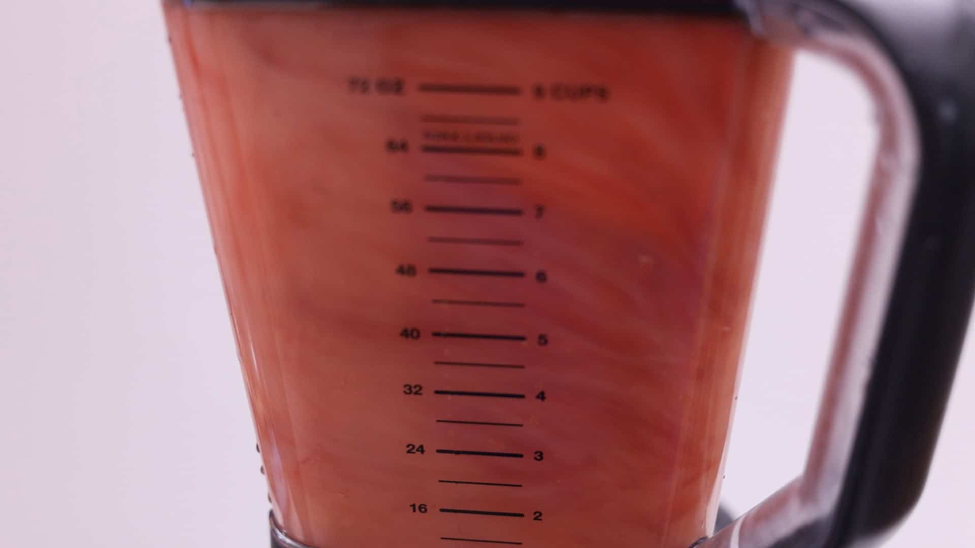 Pour the strawberry juice into a large pitcher and stir in the remaining water.