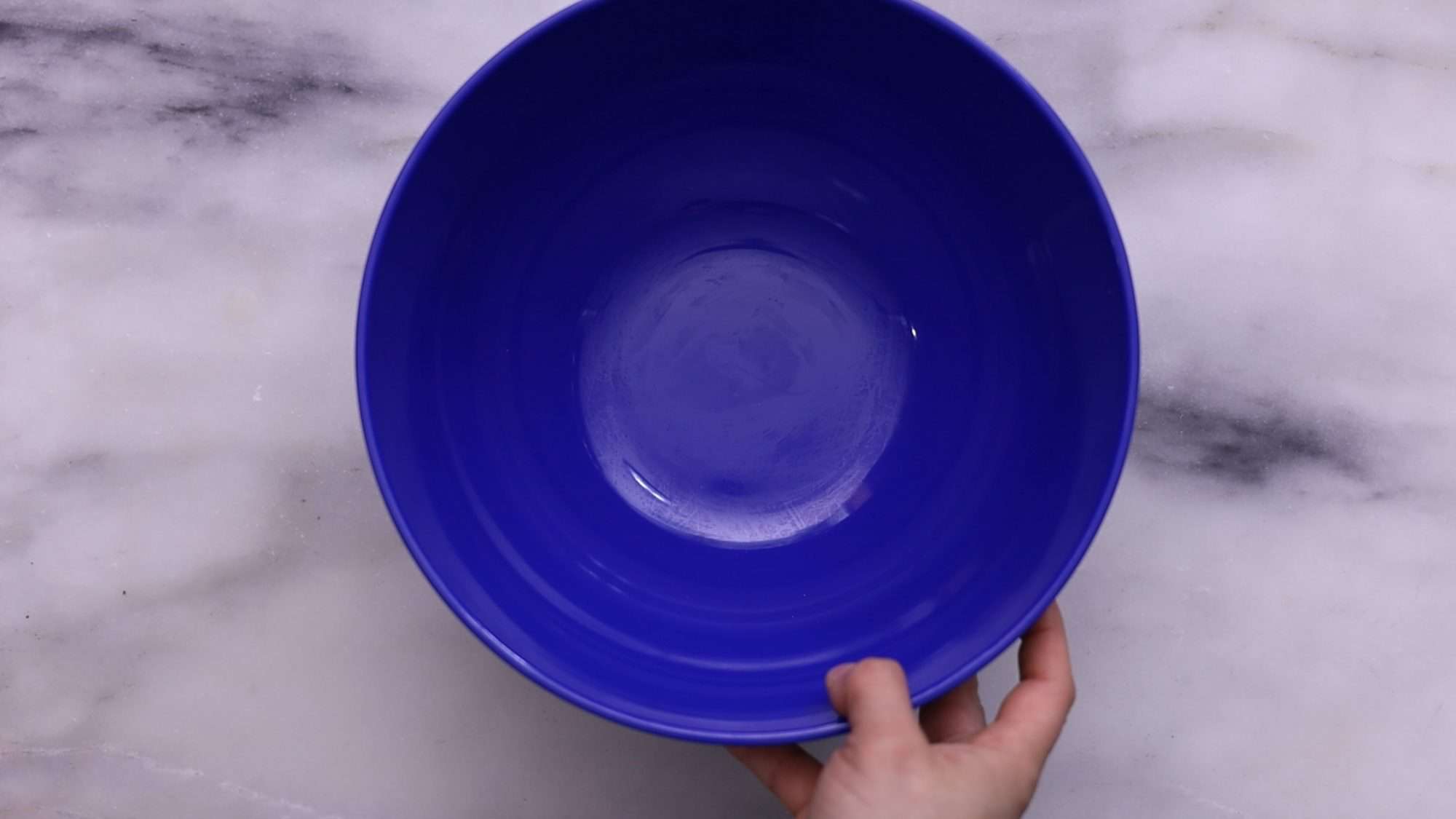 In one bowl, whisk dry ingredients. ¼