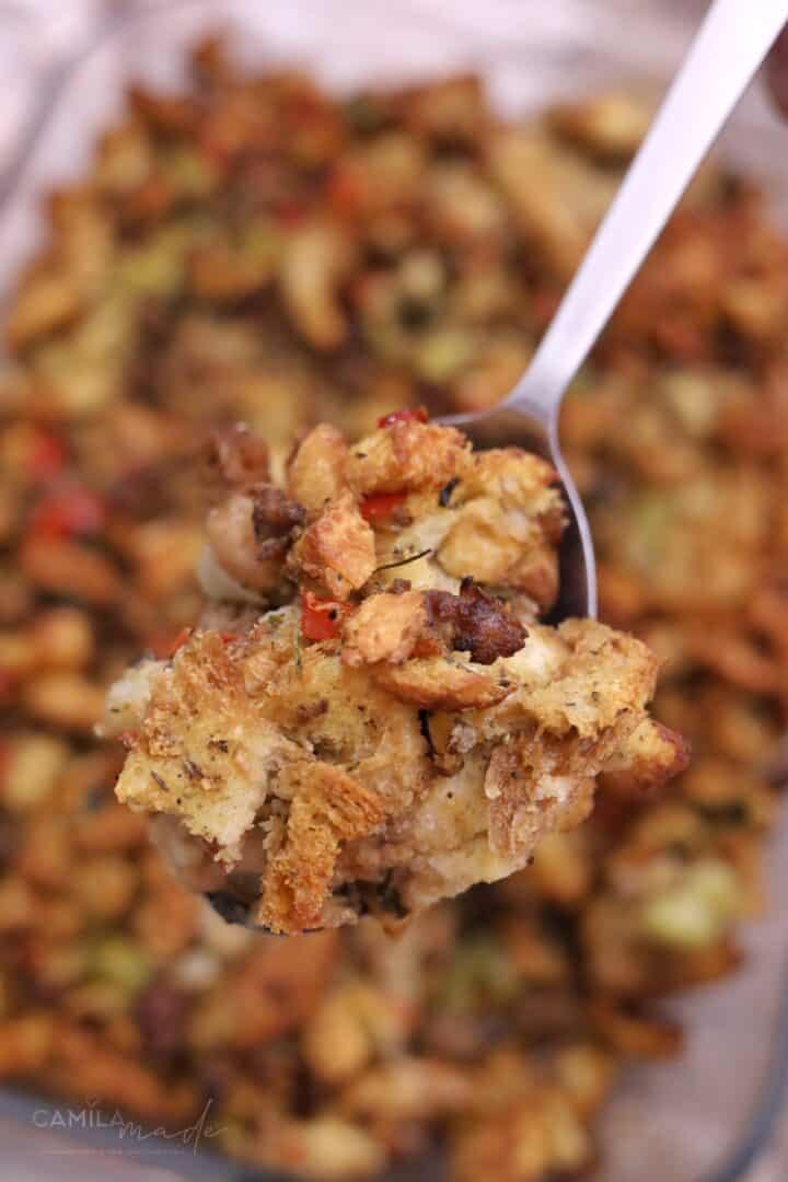 The Best Sausage Stuffing