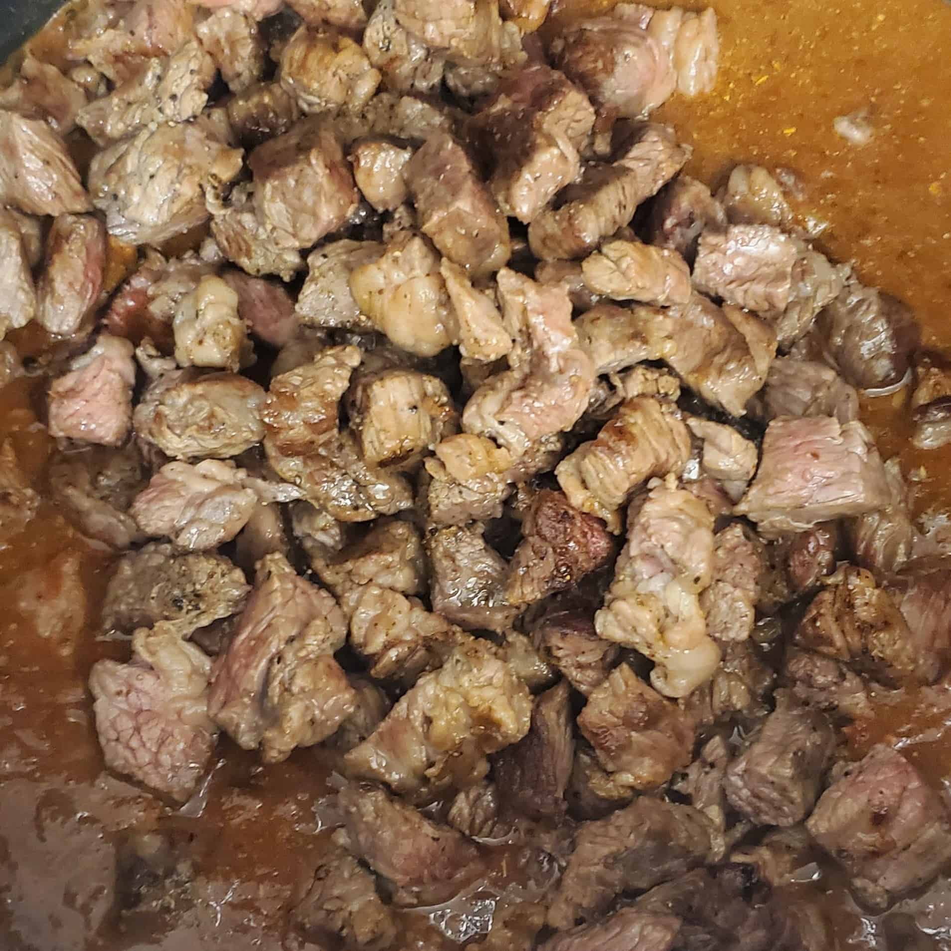 beef in the chile sauce
