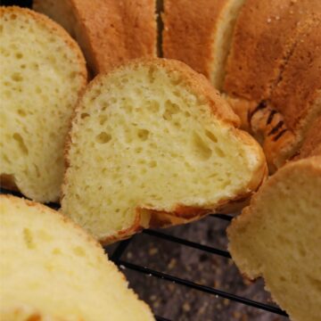 Receta de pan de queso Bundt: pan de queso con forma