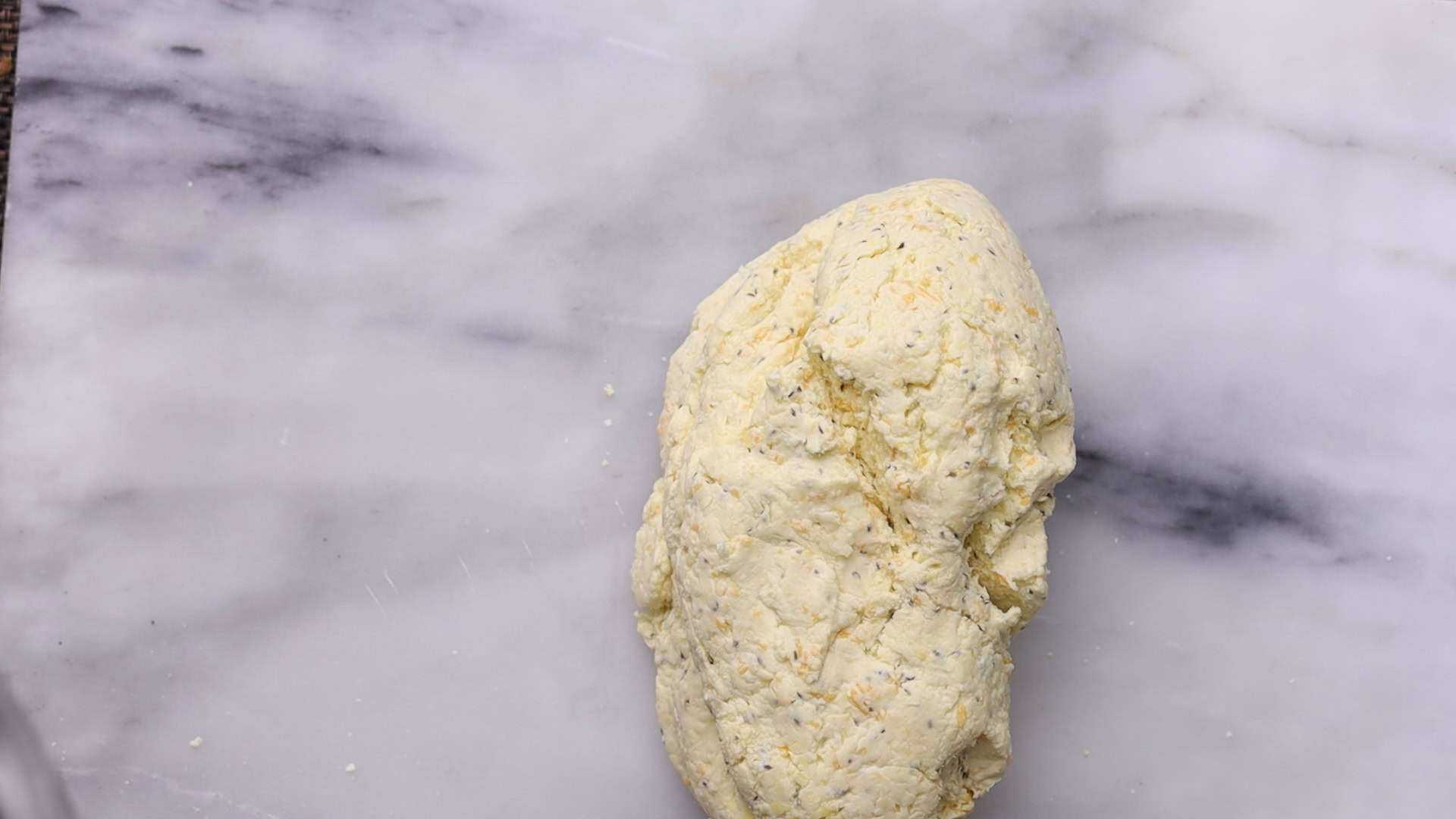 Knead until smooth and homogeneous
