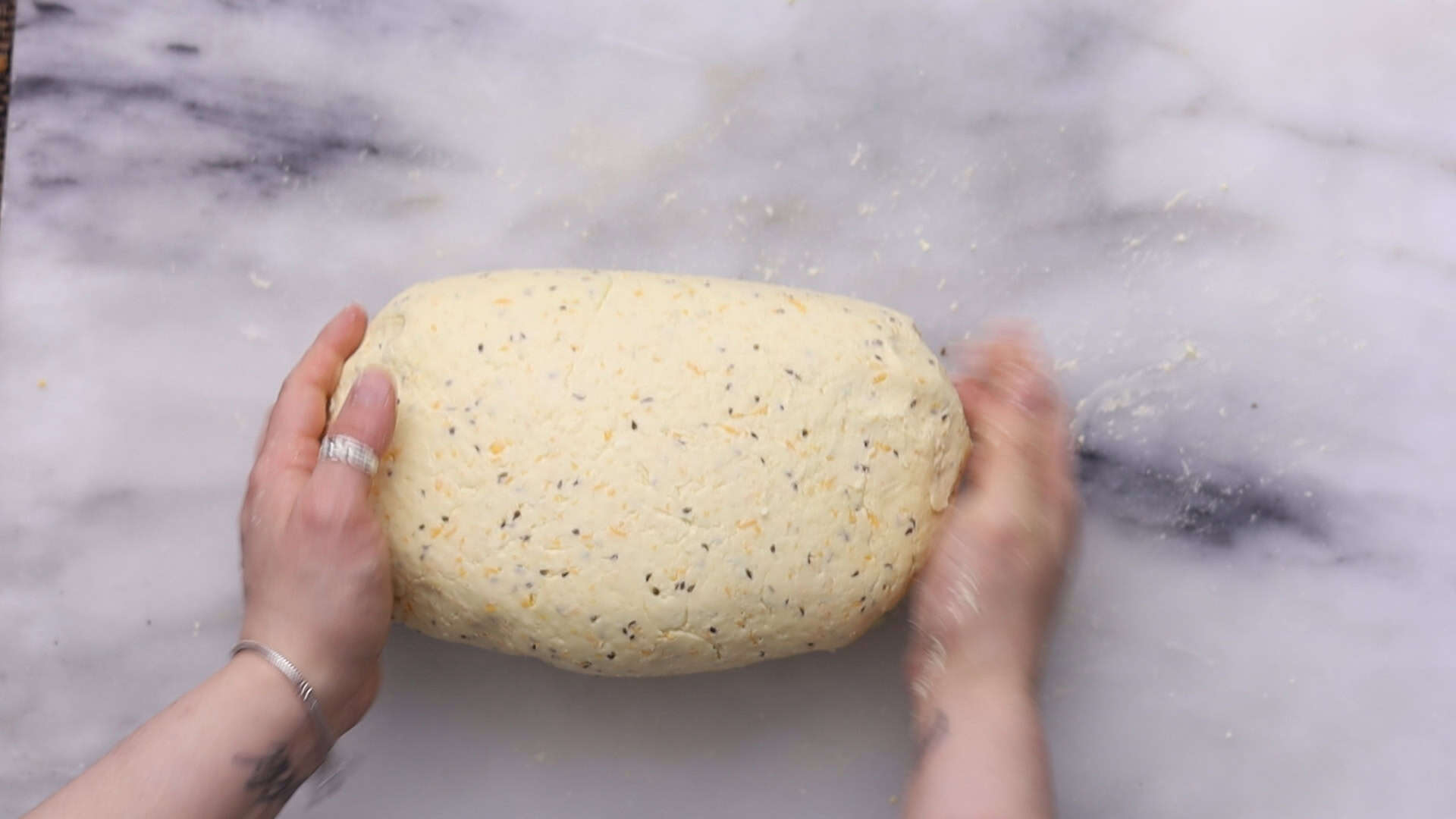 Let dough rest.