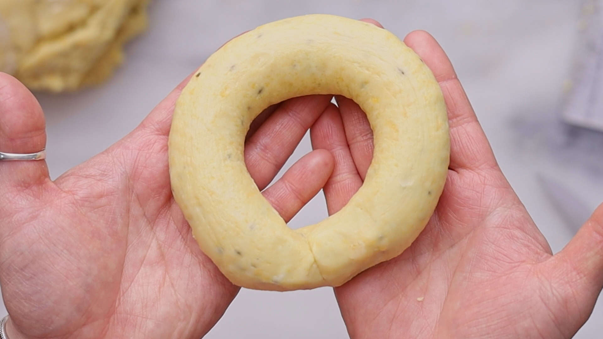 Shape the dough.