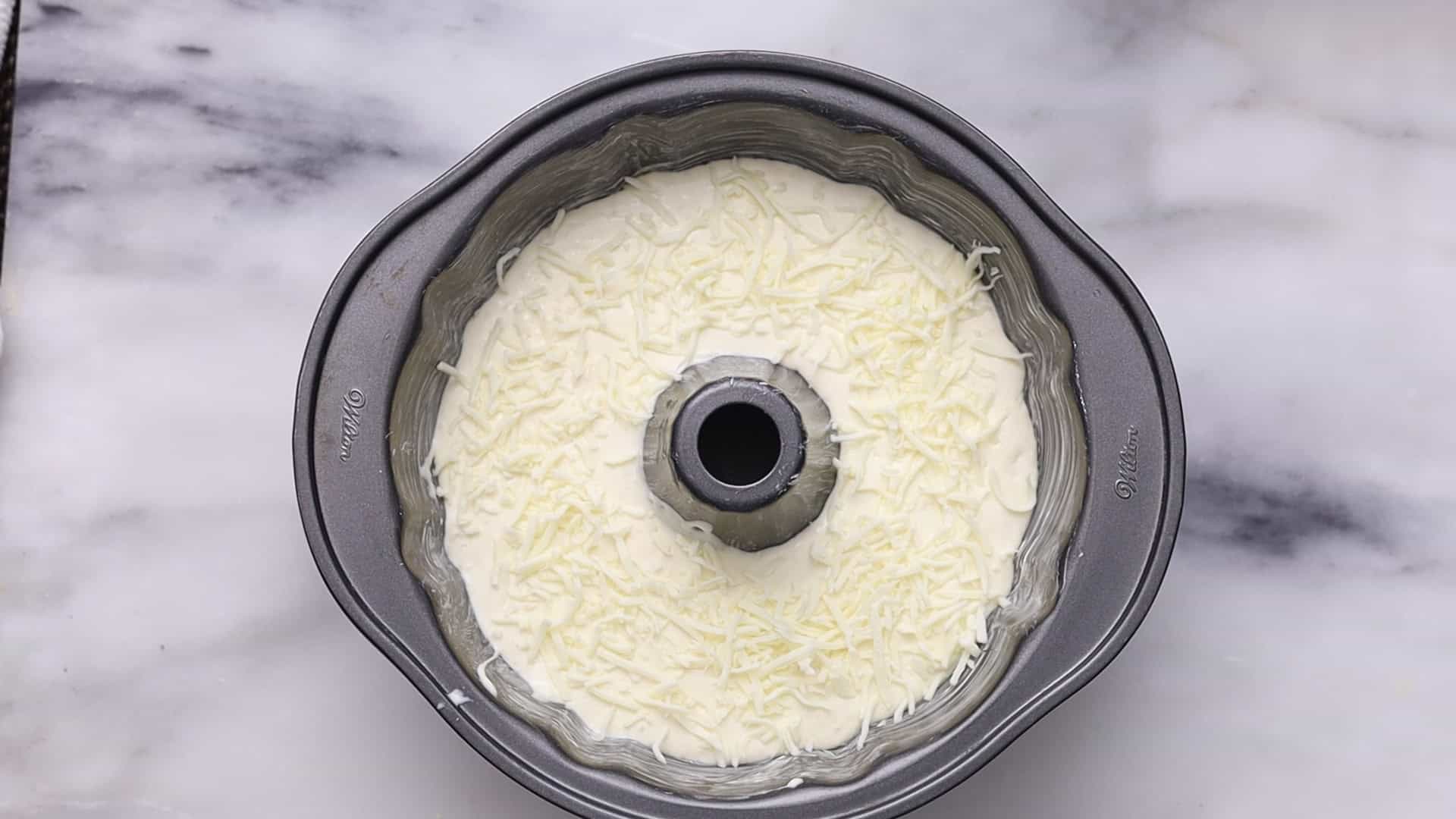 Torta Chipa 12 cubrir con mozzarella