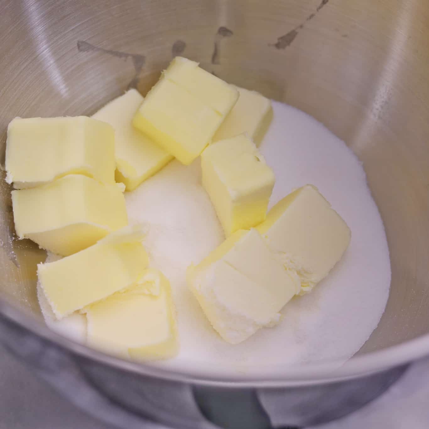 Butter with sugar