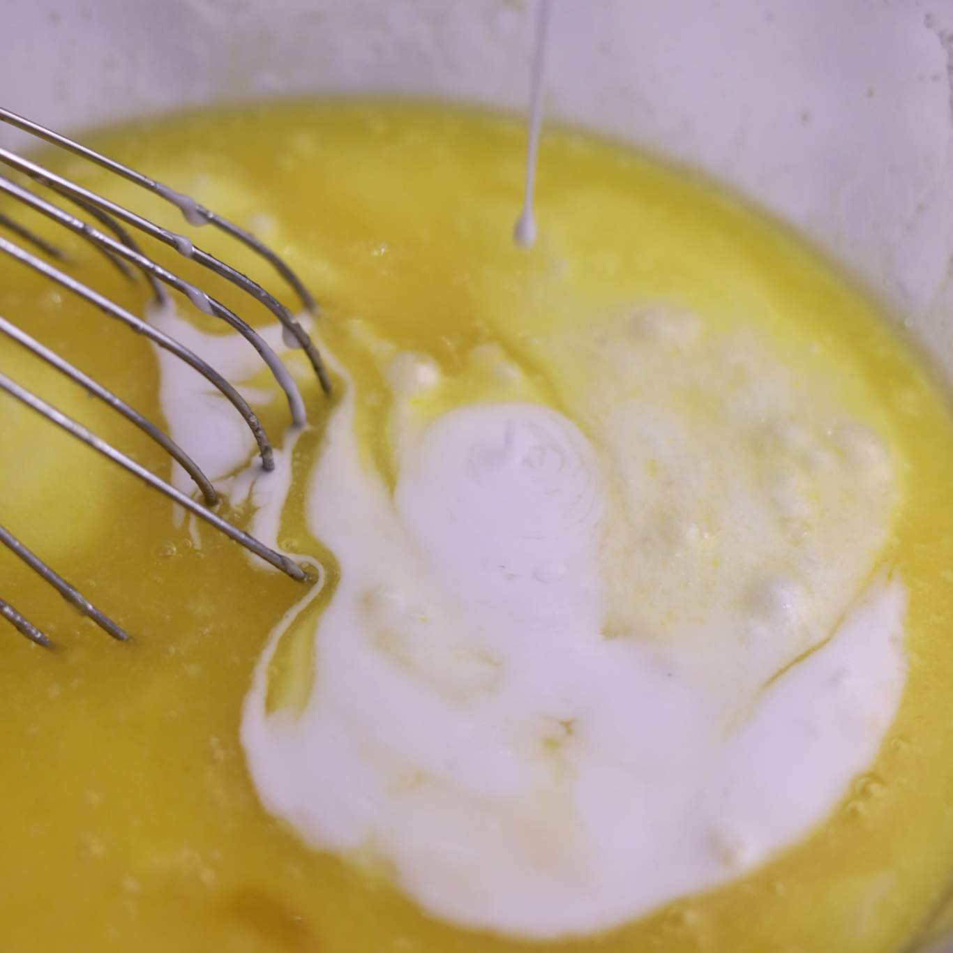 Coconut Bread wet ingredients