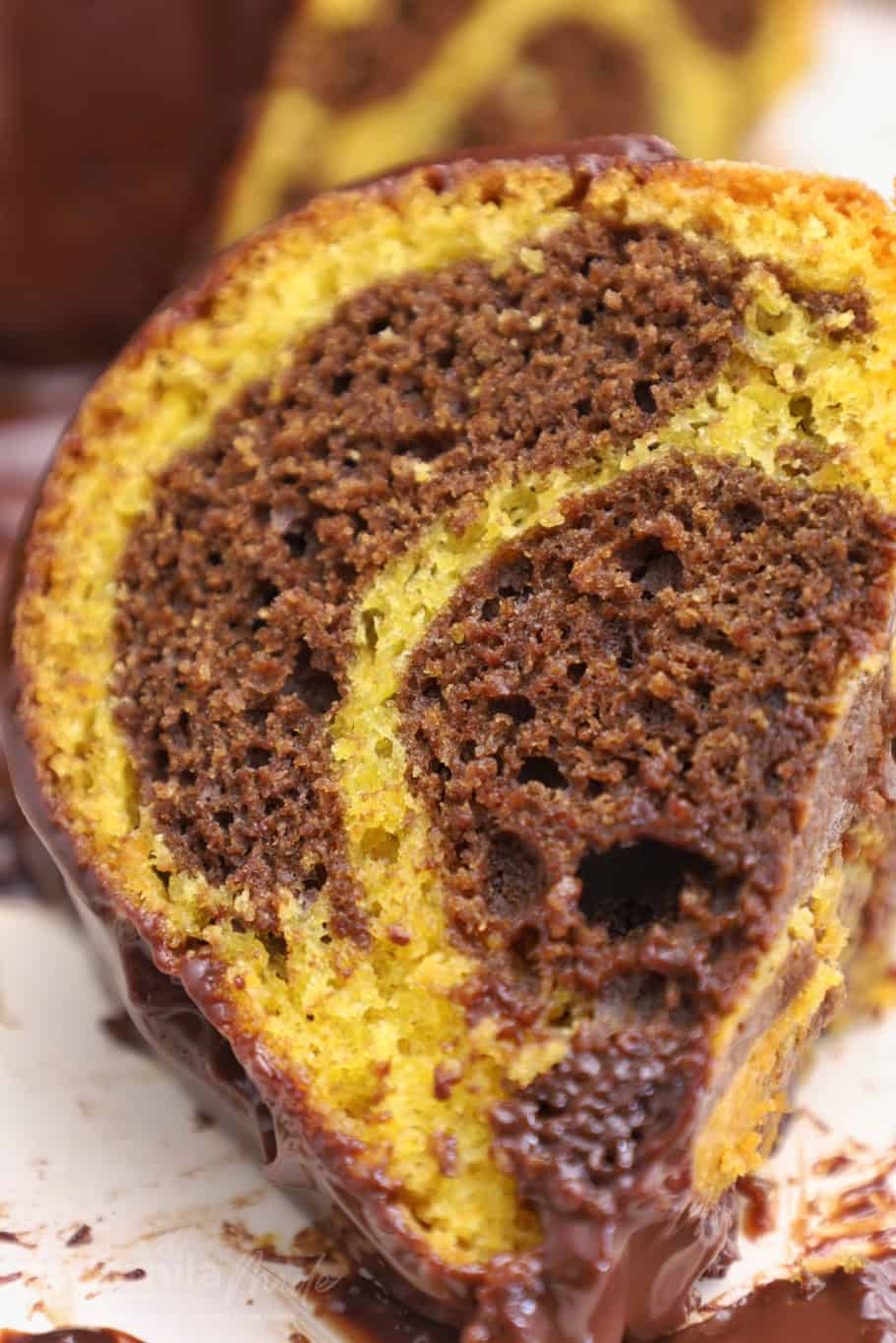 Marble Bundt Carrot Cake