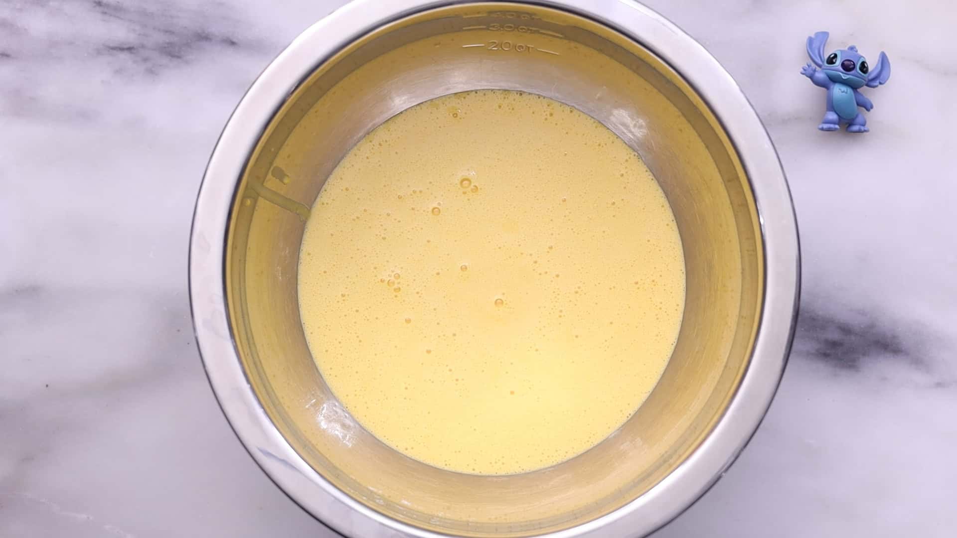 Marble Bundt Carrot Cake 22 Pour wet ingredients