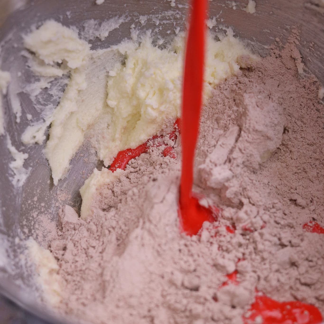 Pouring Food Coloring
