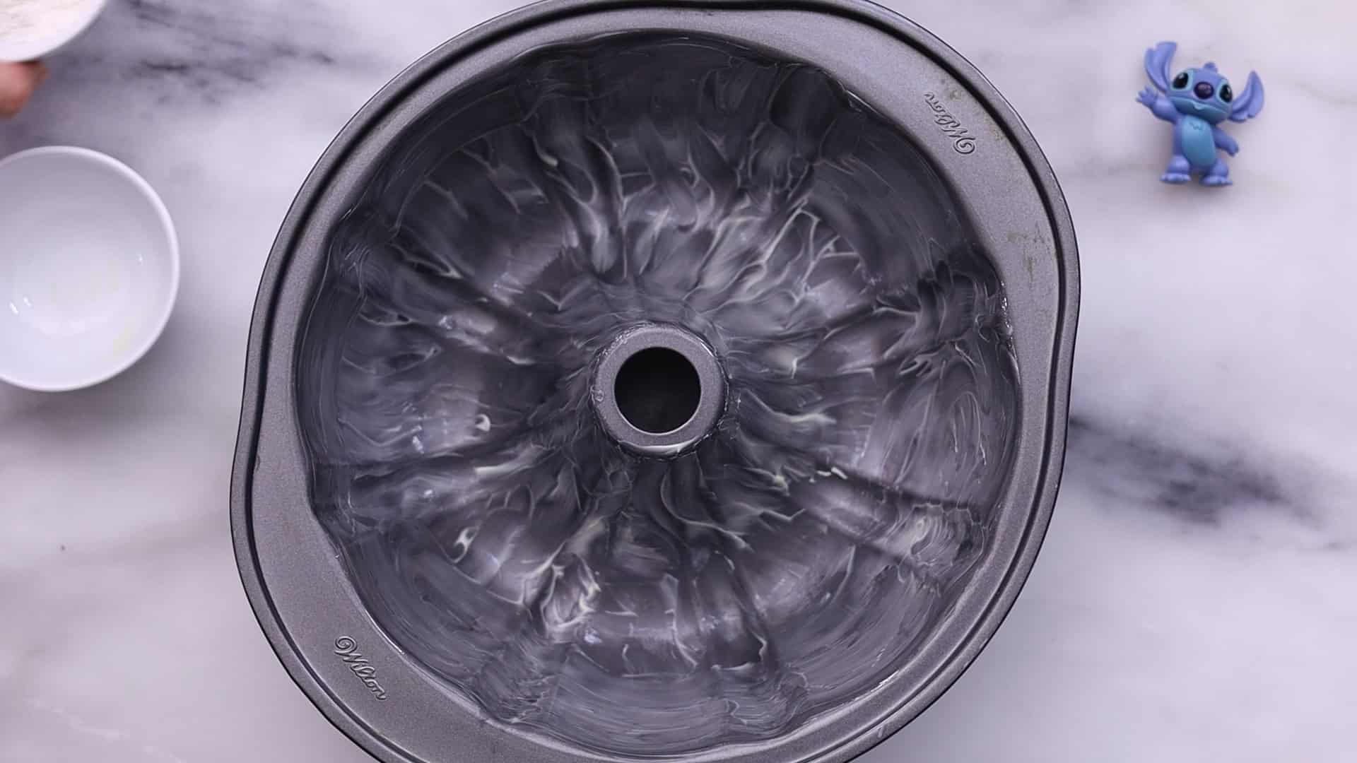 Marble Bundt Carrot Cake 10 Preheat oven, grease Bundt pan.