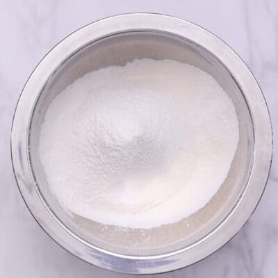 Flour and baking powder