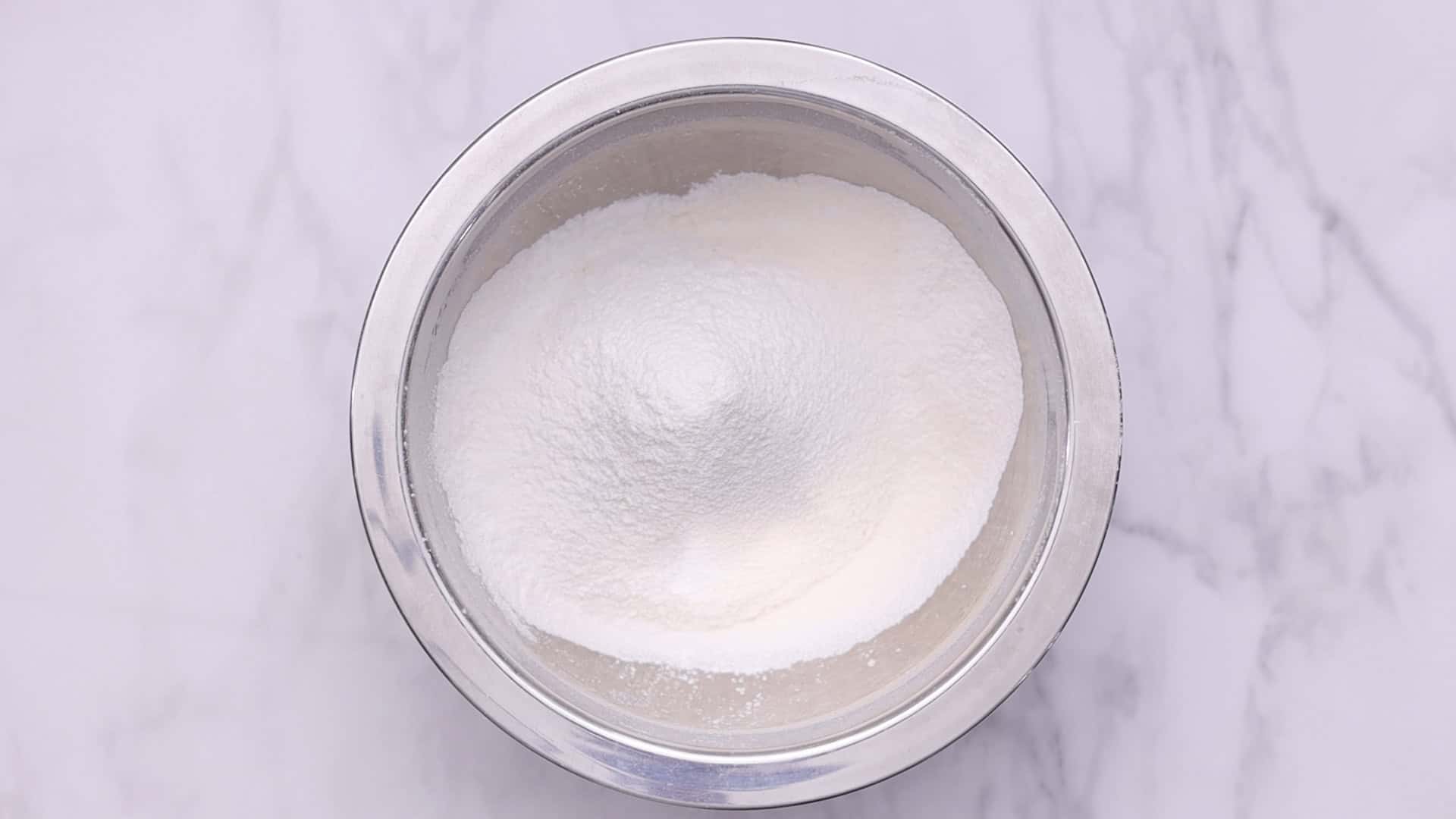 Flour and baking powder