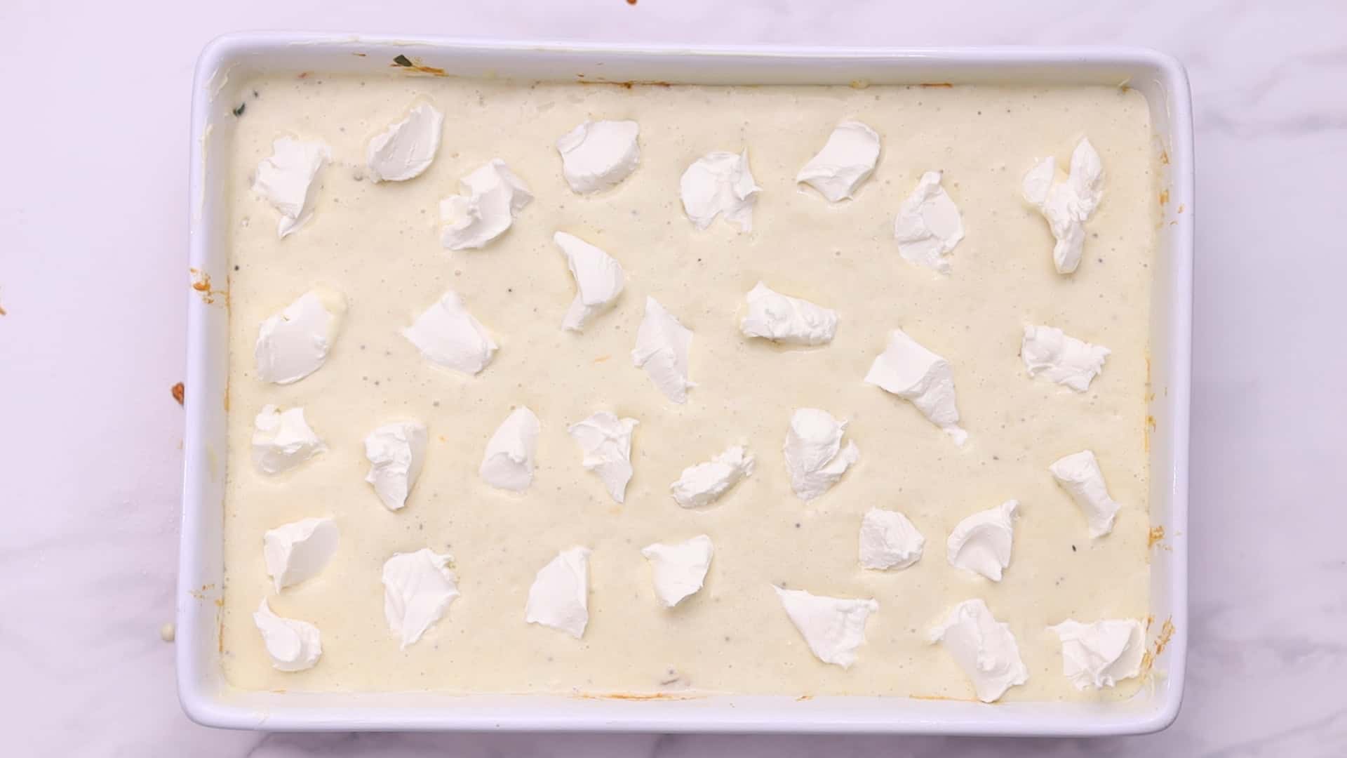 Adding Cream cheese