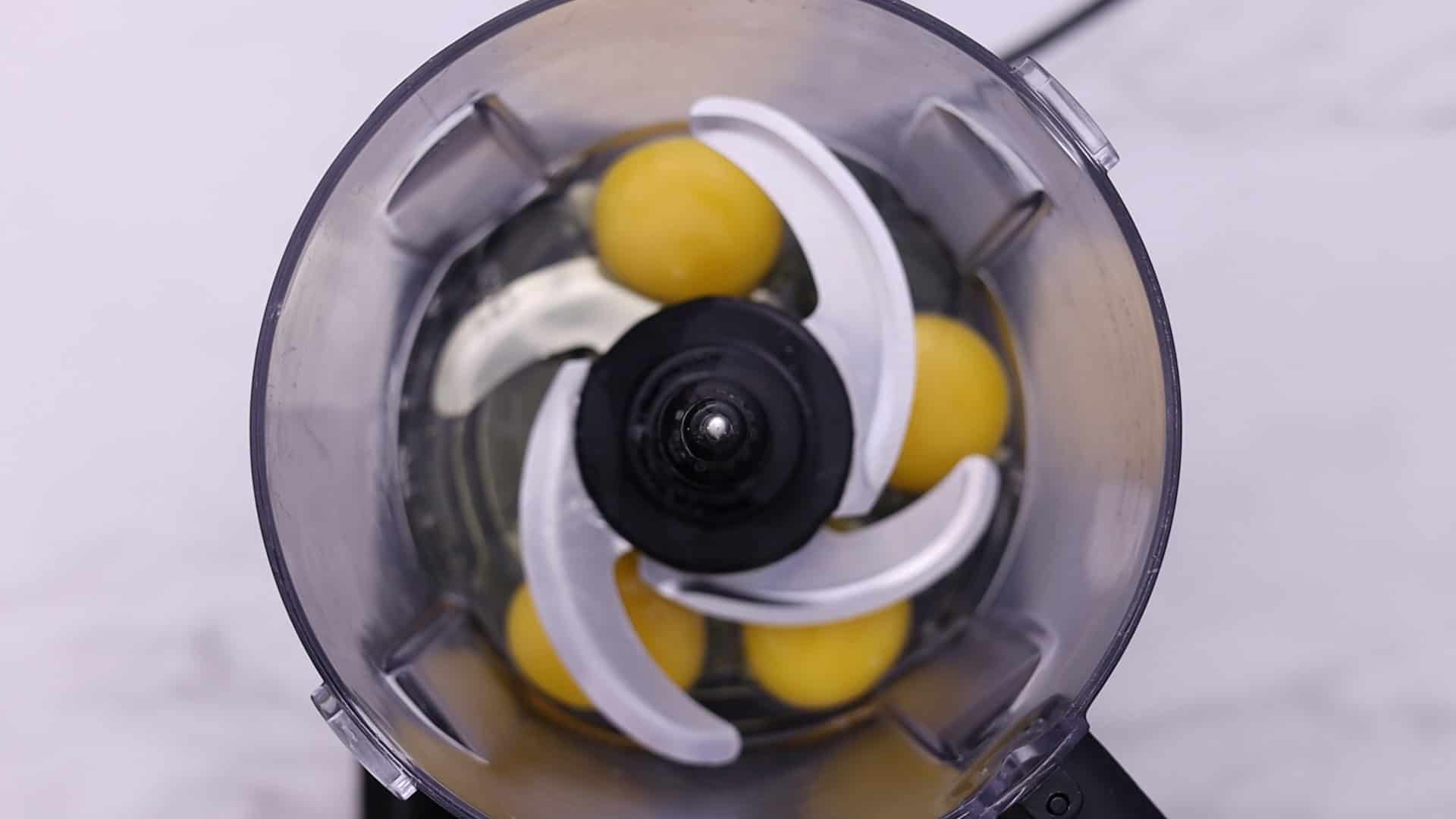 Blend eggs