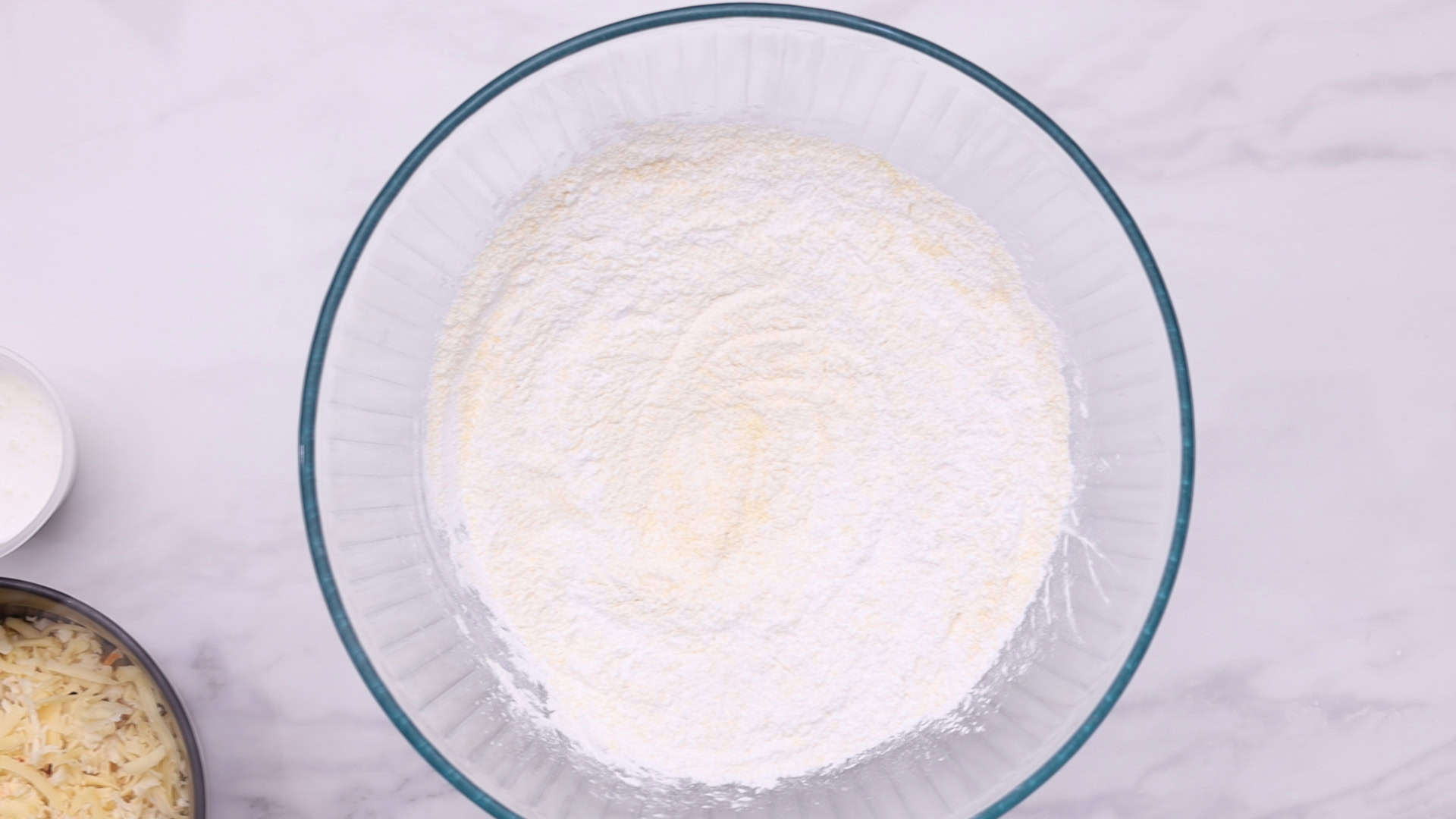 Chipa con Guayaba 13 In a large bowl, combine dry ingredients