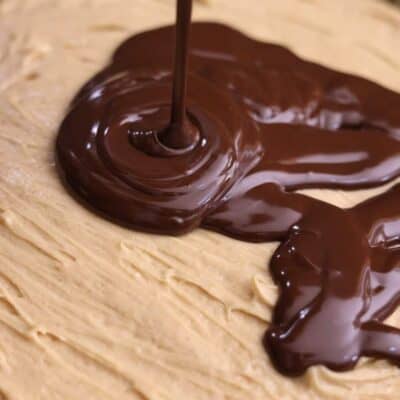 Pouring Chocolate Topping