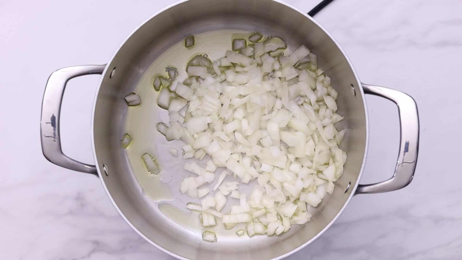 Sauté onion
